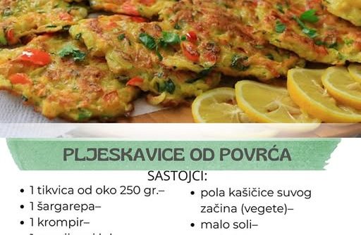 pljeskavice od povrca
